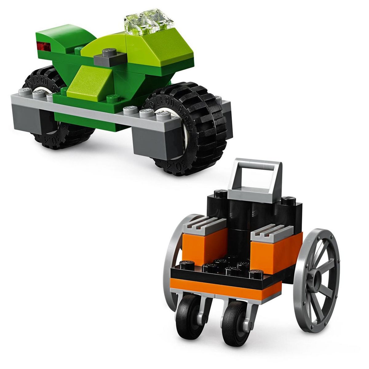 LEGO Classic 10715 - La boîte de briques et de roues 