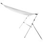 Voir la diapositive 5 : VIDAXL Kit d'extension d'ombrage T-Top blanc 170x170x(113-182,5) cm