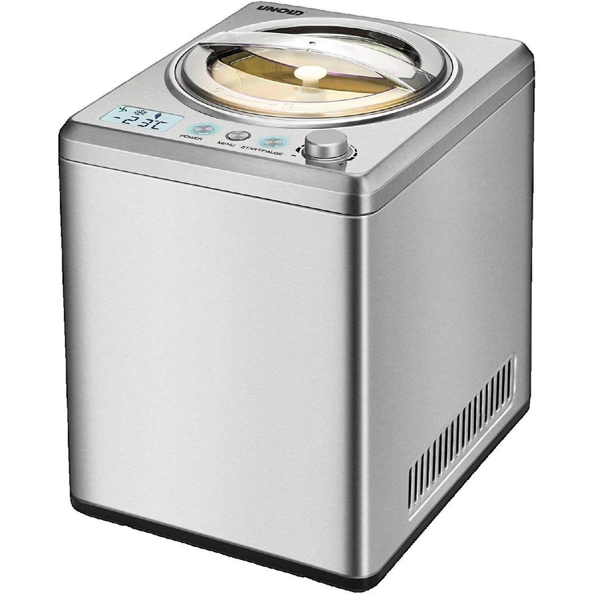Unold Sorbetière Unold Profi Plus 48880 acier inoxydable