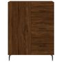 Voir la diapositive 5 : VIDAXL Buffet chene marron 69,5x34x90 cm bois d'ingenierie