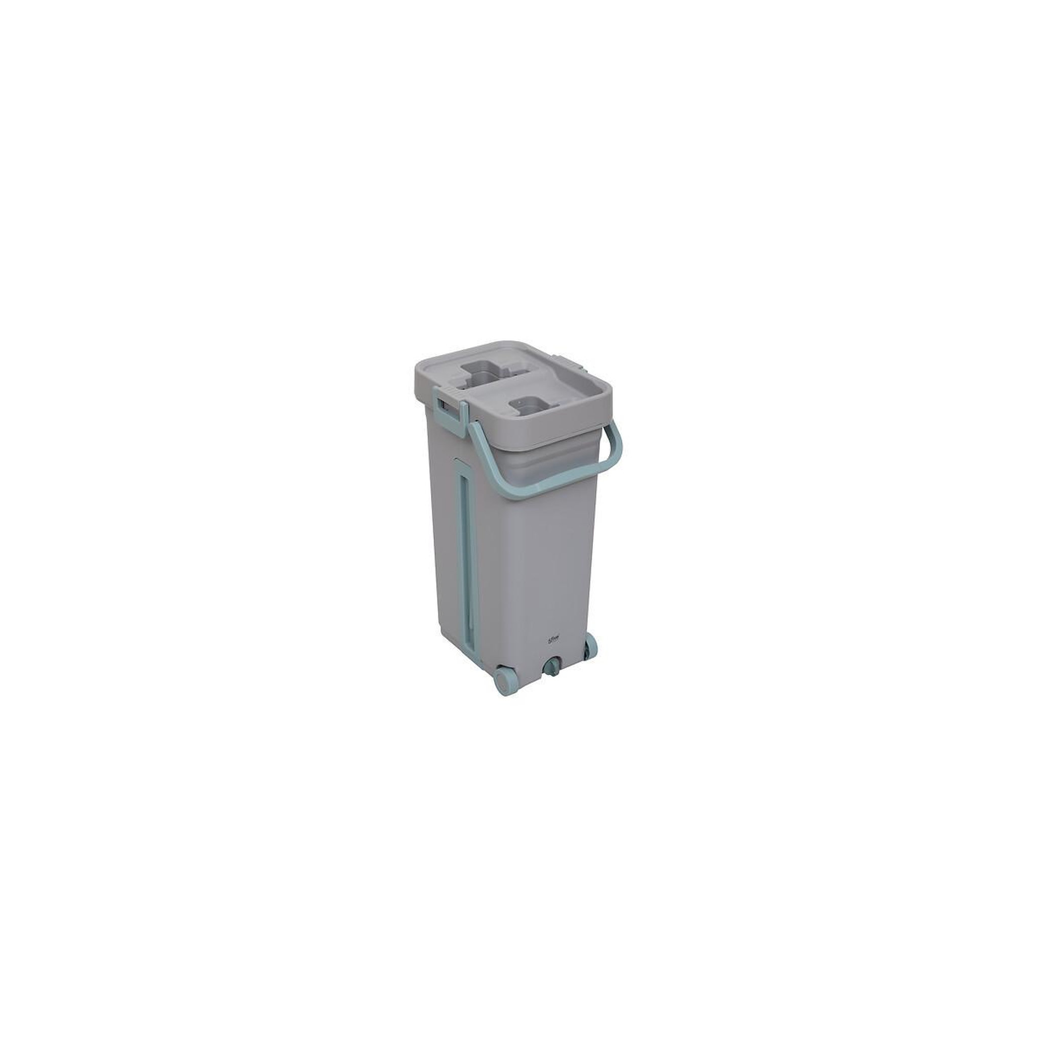 Voir la diapositive 3 : FIVE Balai & seau essoreur  mecanique  13l gris