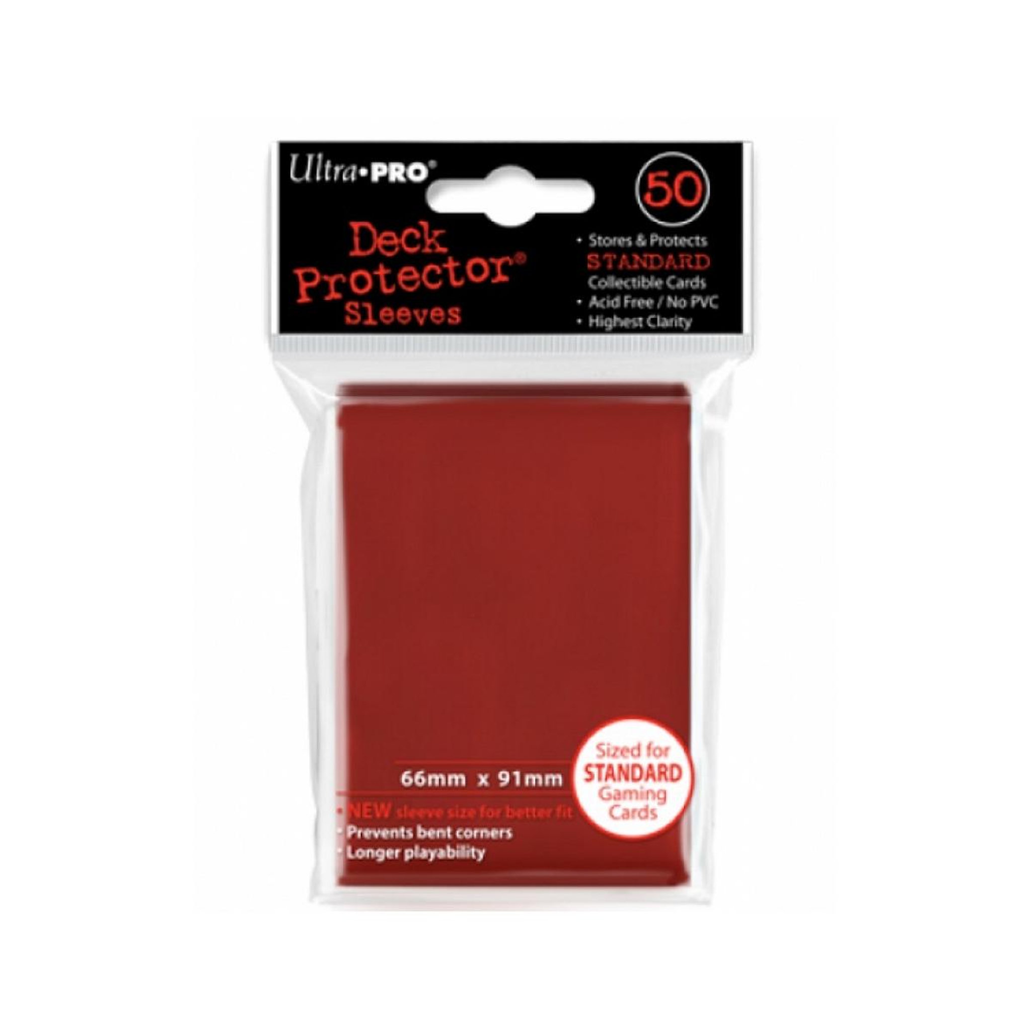 Ultra Pro Deck Protector Rouge X50