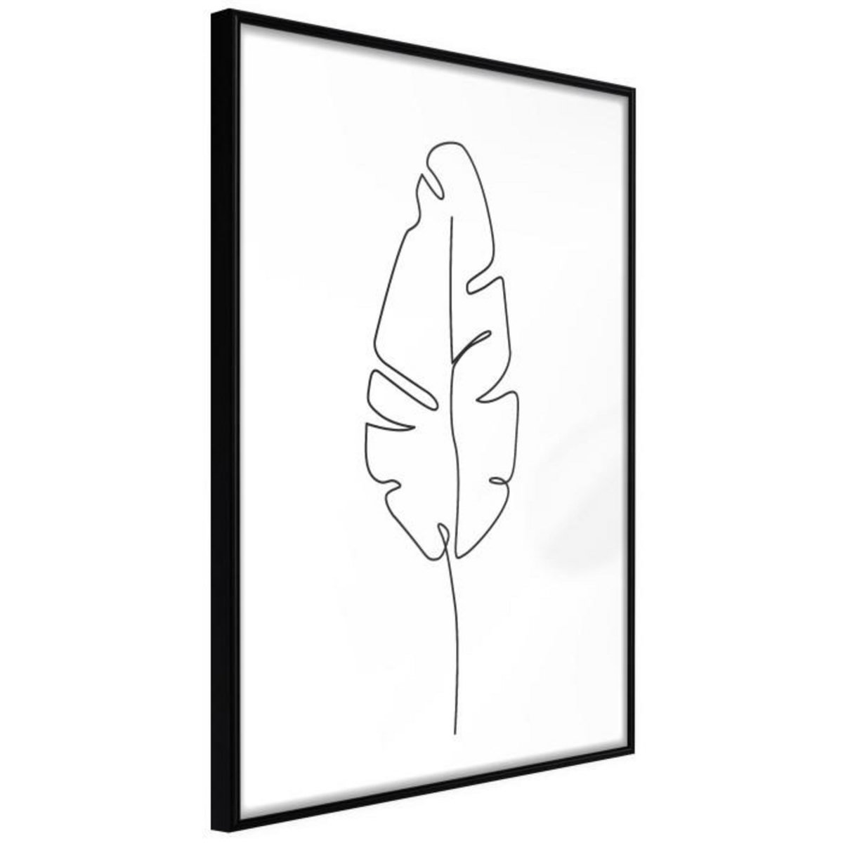 Paris Prix Affiche Murale Encadrée  Drawn with One Line