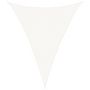 Voir la diapositive 2 : VIDAXL Voile d'ombrage 160 g/m^2 Blanc 4x5x5 m PEHD