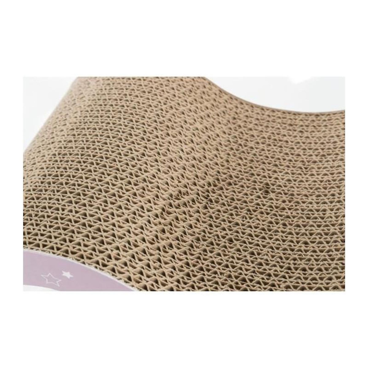 Trixie Junior griffoir vague - TRIXIE - 38 x 7 x 18 cm - Mauve / Menthe