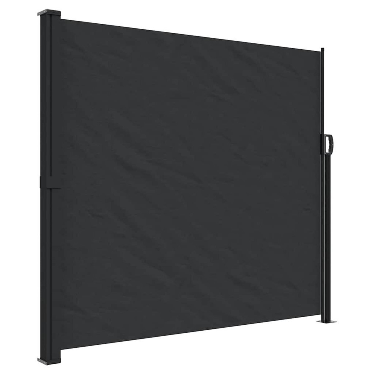 VIDAXL Auvent lateral retractable noir 180x600 cm