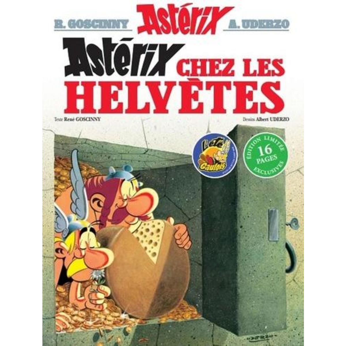 ASTERIX : ASTERIX CHEZ LES HELVETES. AVEC 16 PAGES EXCLUSIVES, EDITION LIMITEE, Goscinny René