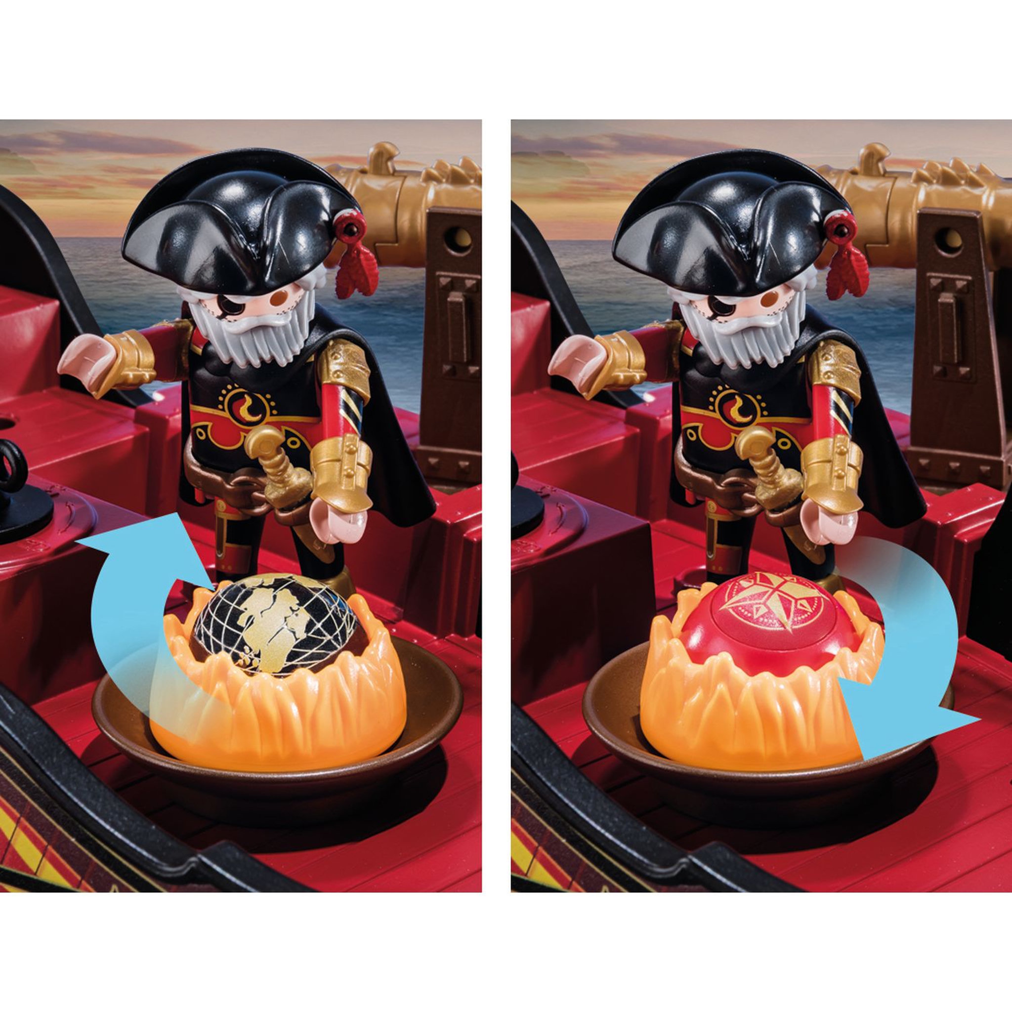 Voir la diapositive 5 : PLAYMOBIL 70641 Novelmore - Navire de combat des Burnham Raiders 
