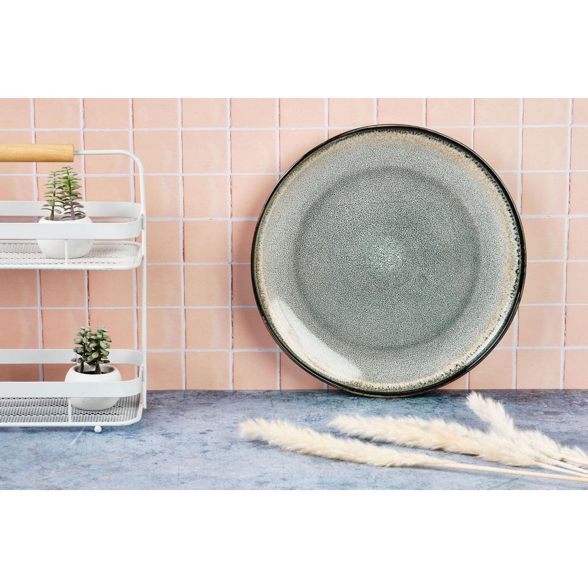 BJORN Plateau de service GENESIS Ø33cm - Terre