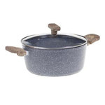 FIVE Faitout en Aluminium  Nature  24cm Gris