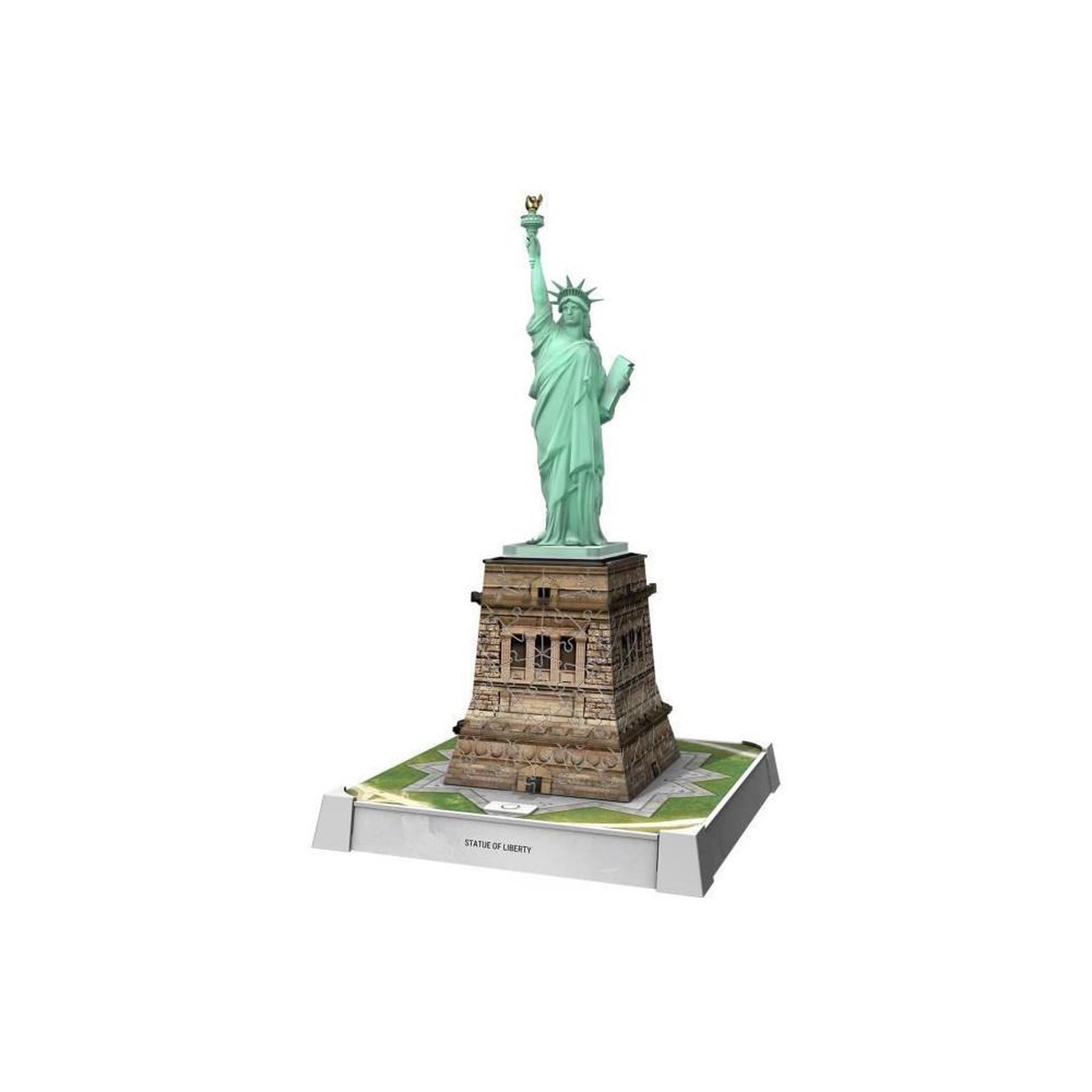 Voir la diapositive 4 : RAVENSBURGER Puzzle 3D Iconics Statue de la Liberté illuminée – Ravensburger – Adulte – Haute qualité