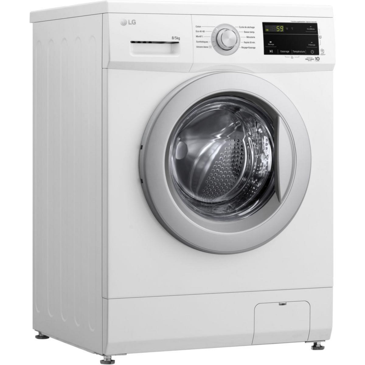 LG Lave linge séchant hublot F854M21WR
