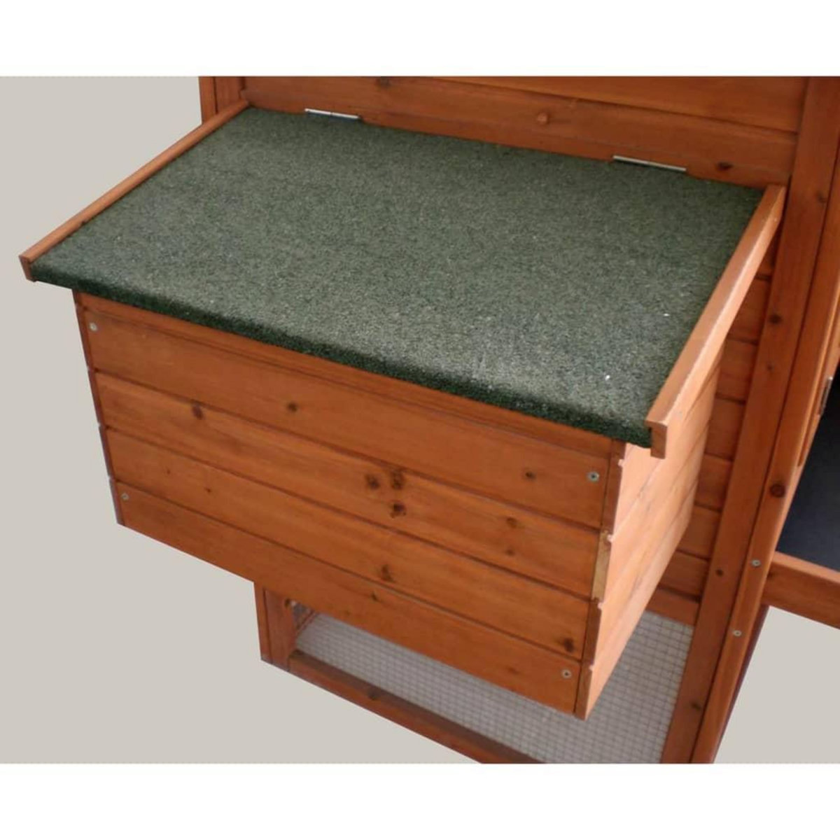 @Pet @Pet Boîte a œufs pour poulailler 62x38x41 cm Bois Marron
