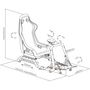 Voir la diapositive 4 : OPLITE Siège de simulation GTR S8 INFINITY FORCE BLANC