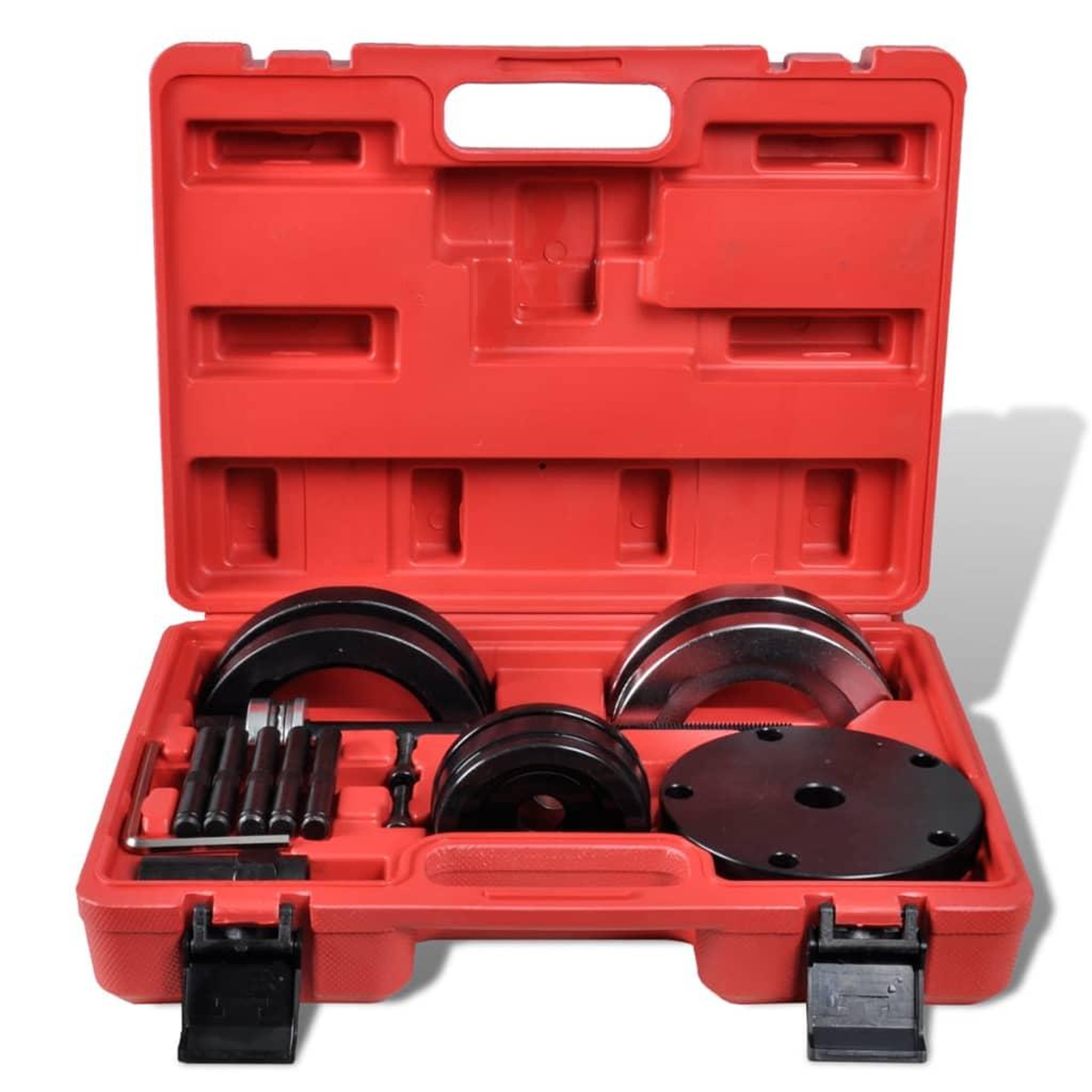Voir la diapositive 2 : VIDAXL Outils de roulement de roue avant 85 mm pour vw t5 touareg roues 16