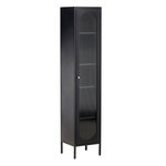 Paris Prix Vitrine Design en Métal  Cali  180cm Noir