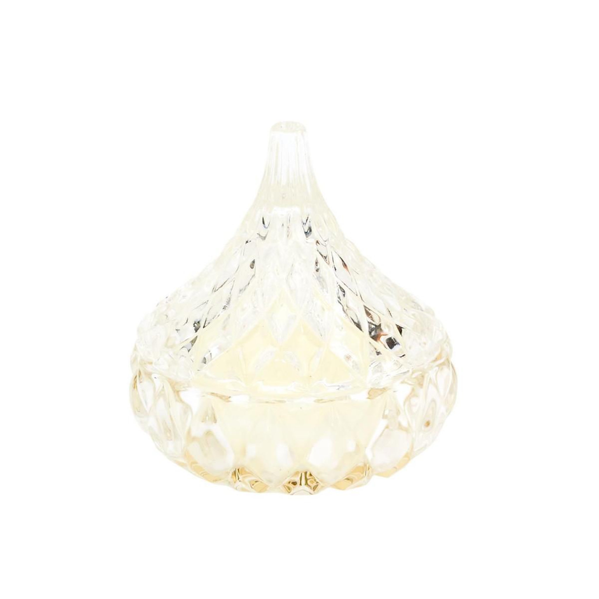 Voir la diapositive 2 : The Home Deco Factory Bougie parfumée déco  ciselé  160g fleur de coton