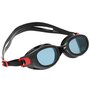 SPEEDO Lunette natation piscine Speedo Futura clasic black red Noir 71745