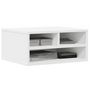 Voir la diapositive 4 : VIDAXL Support d imprimante blanc 49x40x22,5 cm bois d ingénierie