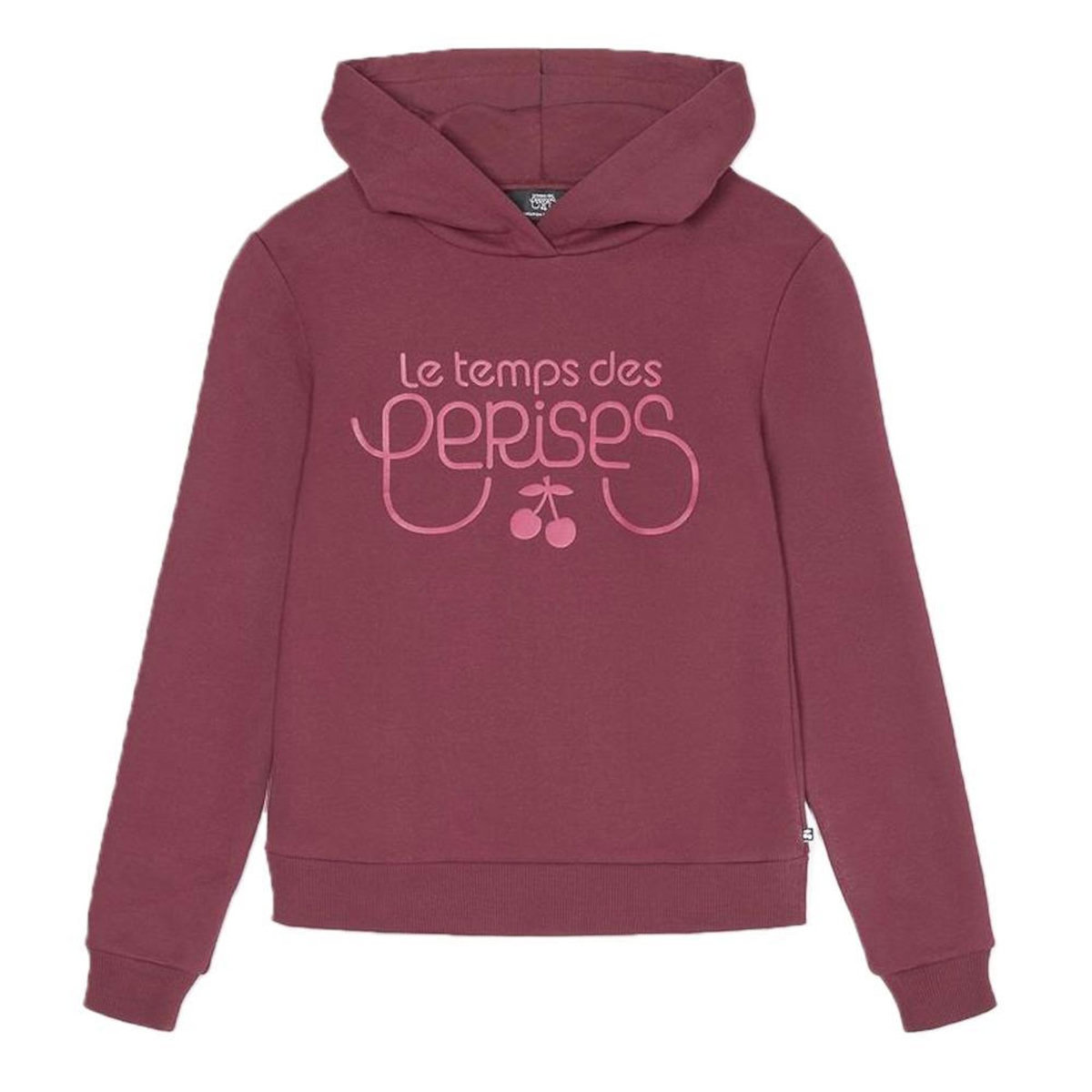 Le Temps Des Cerises Sweat Bordeaux Fille Le Temps Des Cerises Celiagi