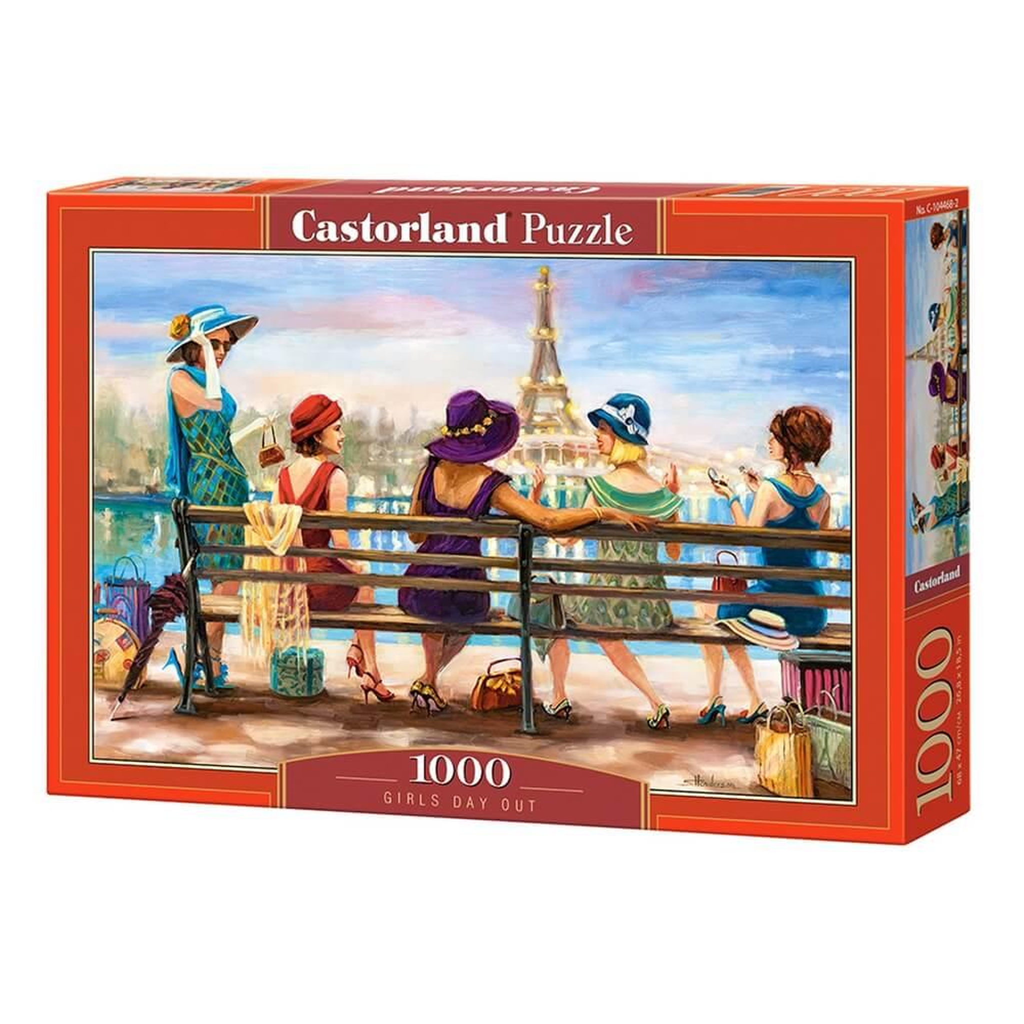 Voir la diapositive 2 : Castorland Puzzle 1000 pièces : Sortie entre filles