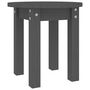 Voir la diapositive 2 : VIDAXL Table basse Gris Ø 35x35 cm Bois massif de pin