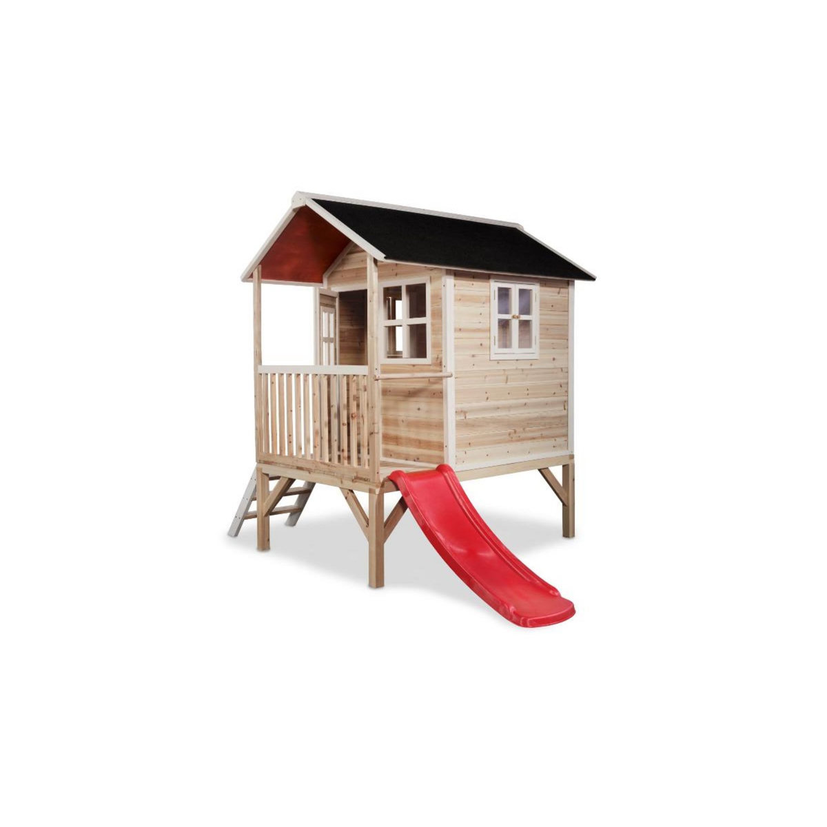 EXIT TOYS Maisonnette en bois pour enfants Loft 300 Naturel - Exit Toys
