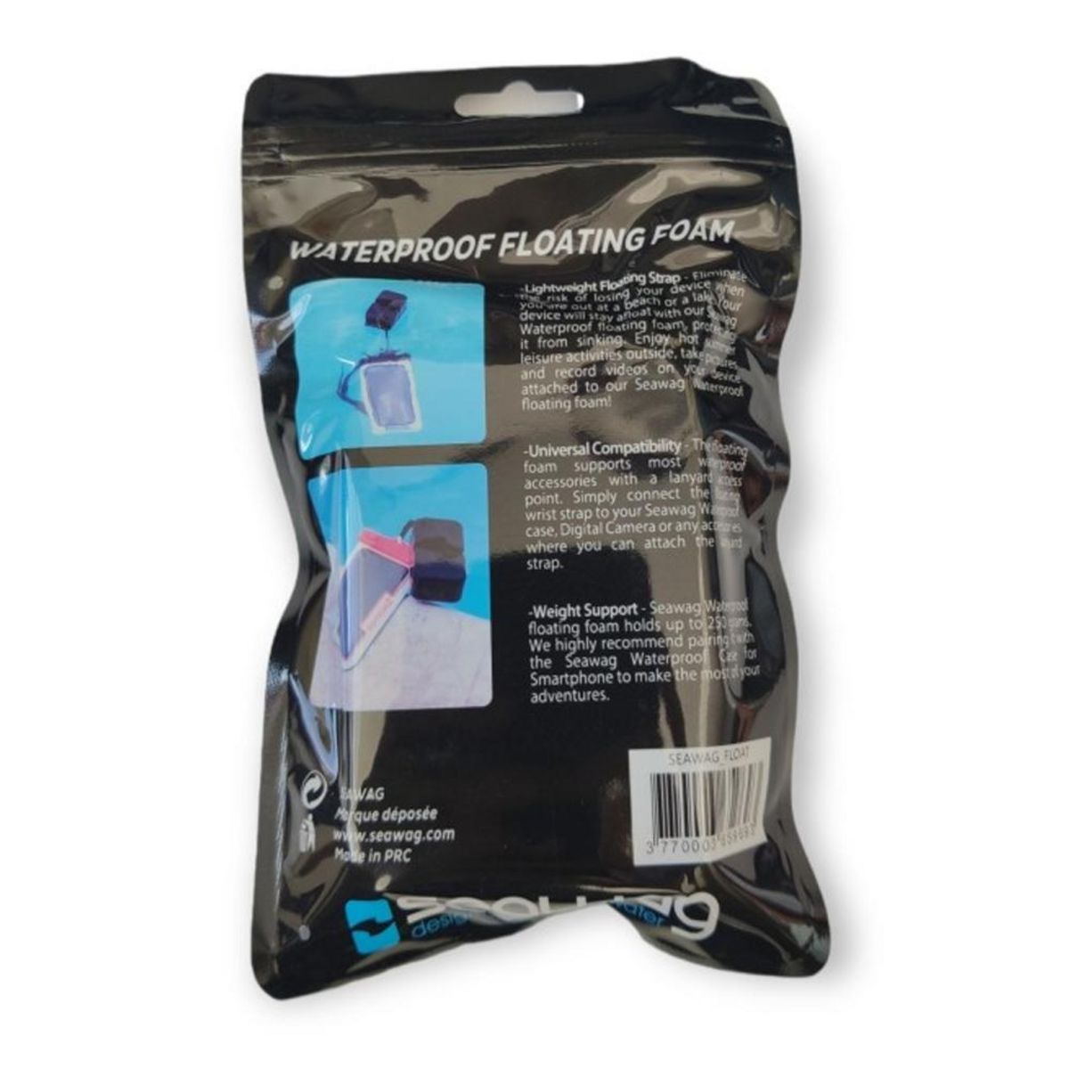 SEAWAG Flotteur universel smartphone Seawag noir – SEAWAG FLOAT