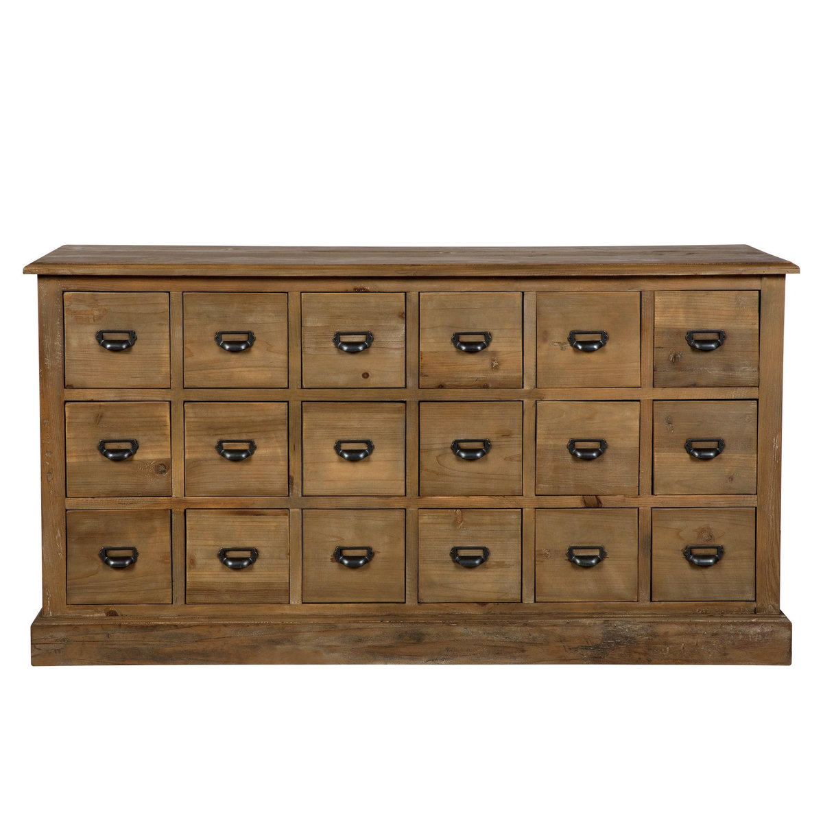 Rendez vous déco Buffet en bois recyclé 18 tiroirs-Miramas