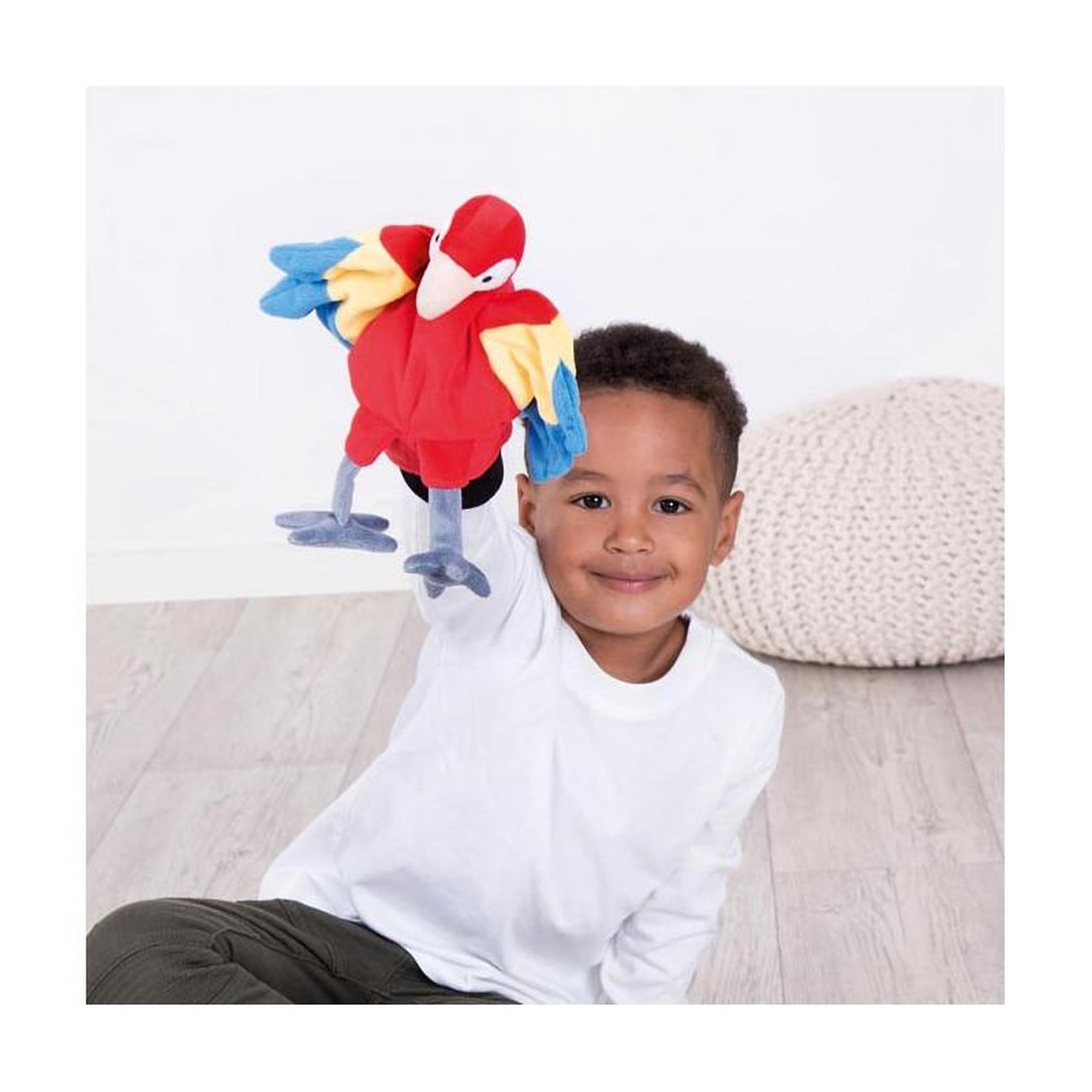 Voir la diapositive 2 : Beleduc Beleduc Hand Puppet Parrot 17.40131