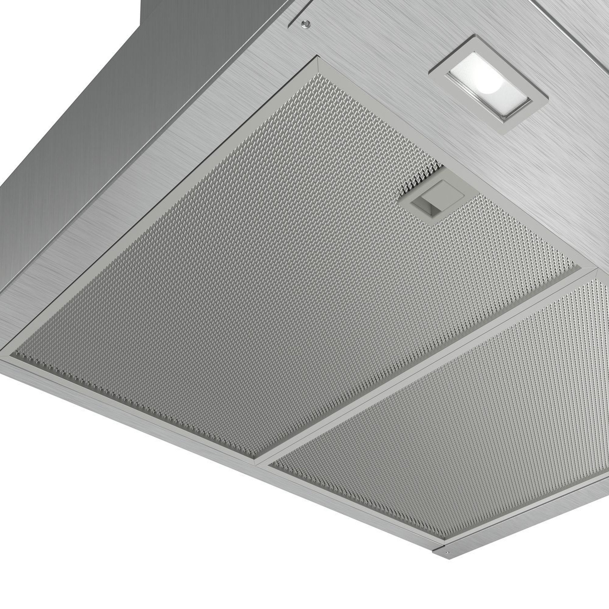 Voir la diapositive 4 : BOSCH Hotte décorative murale 60cm 60db 580m3/h inox - dwb66im50