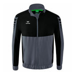 Erima Veste de présentation Noire/Grise Femme Erima Six. Coloris disponibles : Noir