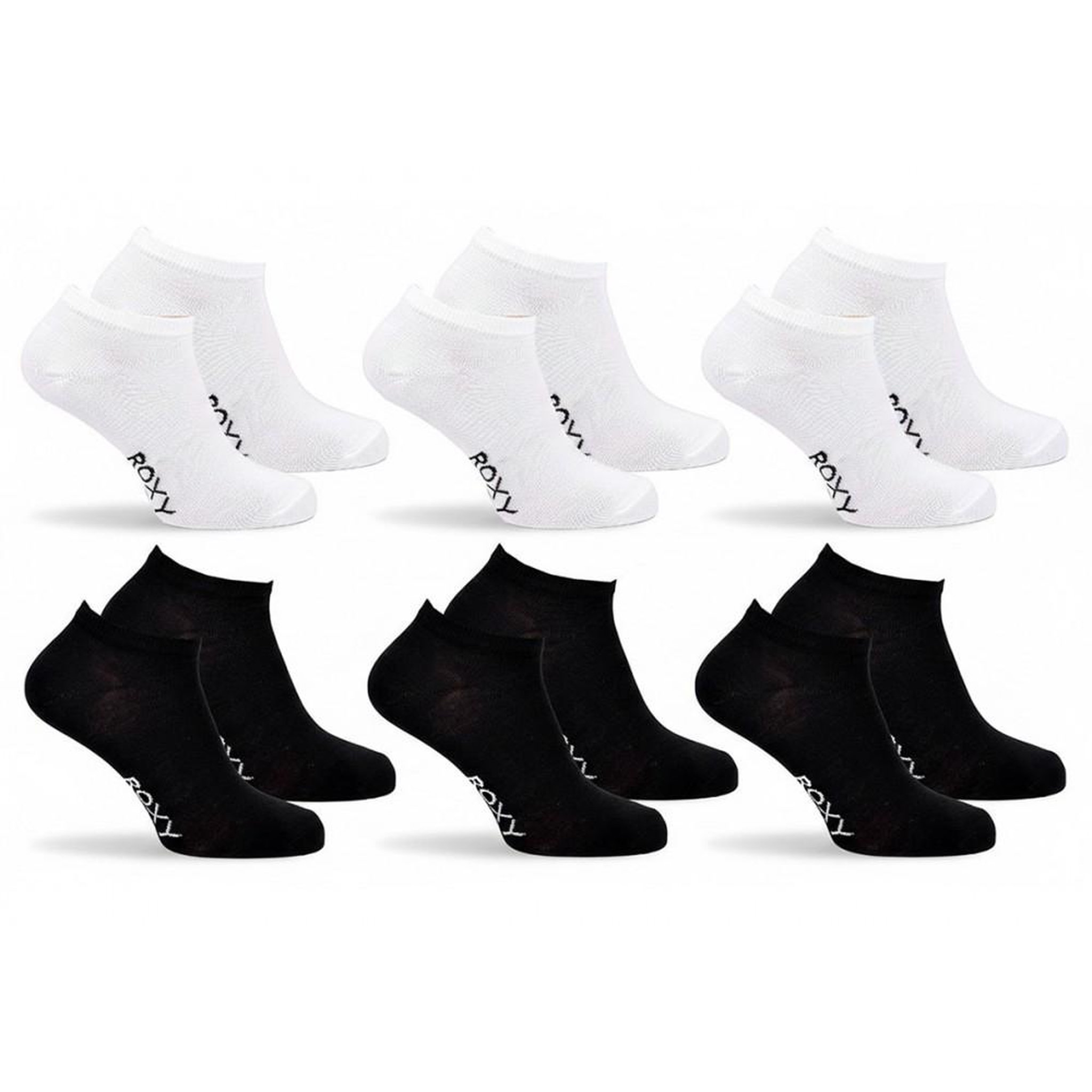 Voir la diapositive 1 : ROXY ROXY Lot Chaussettes Courtes Sneaker– Pack de 6 Paires