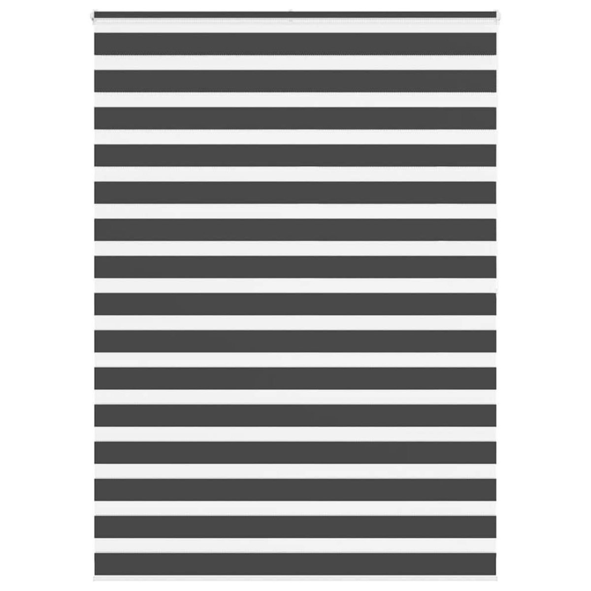 VIDAXL Store zebre noir 165x200 cm largeur du tissu 160,9 cm polyester