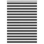 VIDAXL Store zebre noir 165x200 cm largeur du tissu 160,9 cm polyester