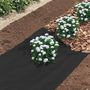 Voir la diapositive 3 : ID MARKET Feutre toile de paillage 1M x 30M noir