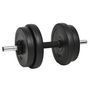 Voir la diapositive 4 : VIDAXL Ensemble d'halteres 14 pcs 20 kg