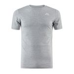 KAPPA T-Shirt gris homme Kappa Cafers Slim Tee. Coloris disponibles : Gris