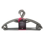 FIVE Lot de 10 Cintres  Pivotants  41cm Gris