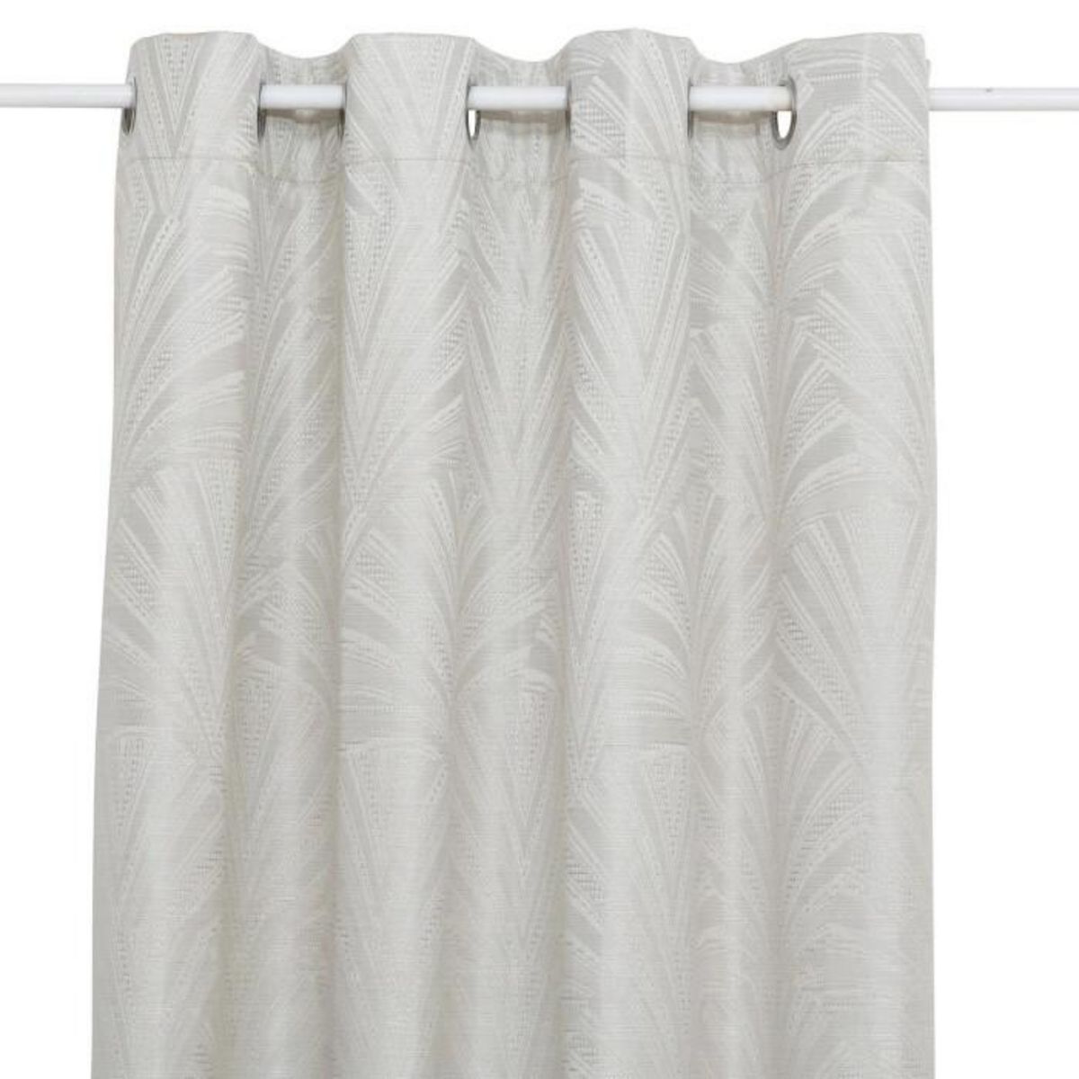 ATMOSPHERA Rideau Occultant à Œillets  Effie  140x260cm Ivoire