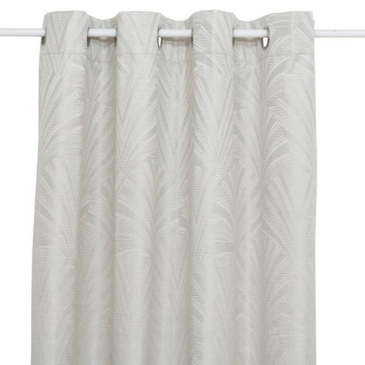 ATMOSPHERA Rideau Occultant à Œillets  Effie  140x260cm Ivoire