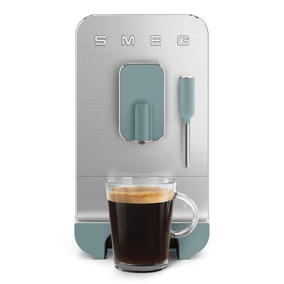 SMEG Robot café 19 bars vert mat - BCC12EGMEU