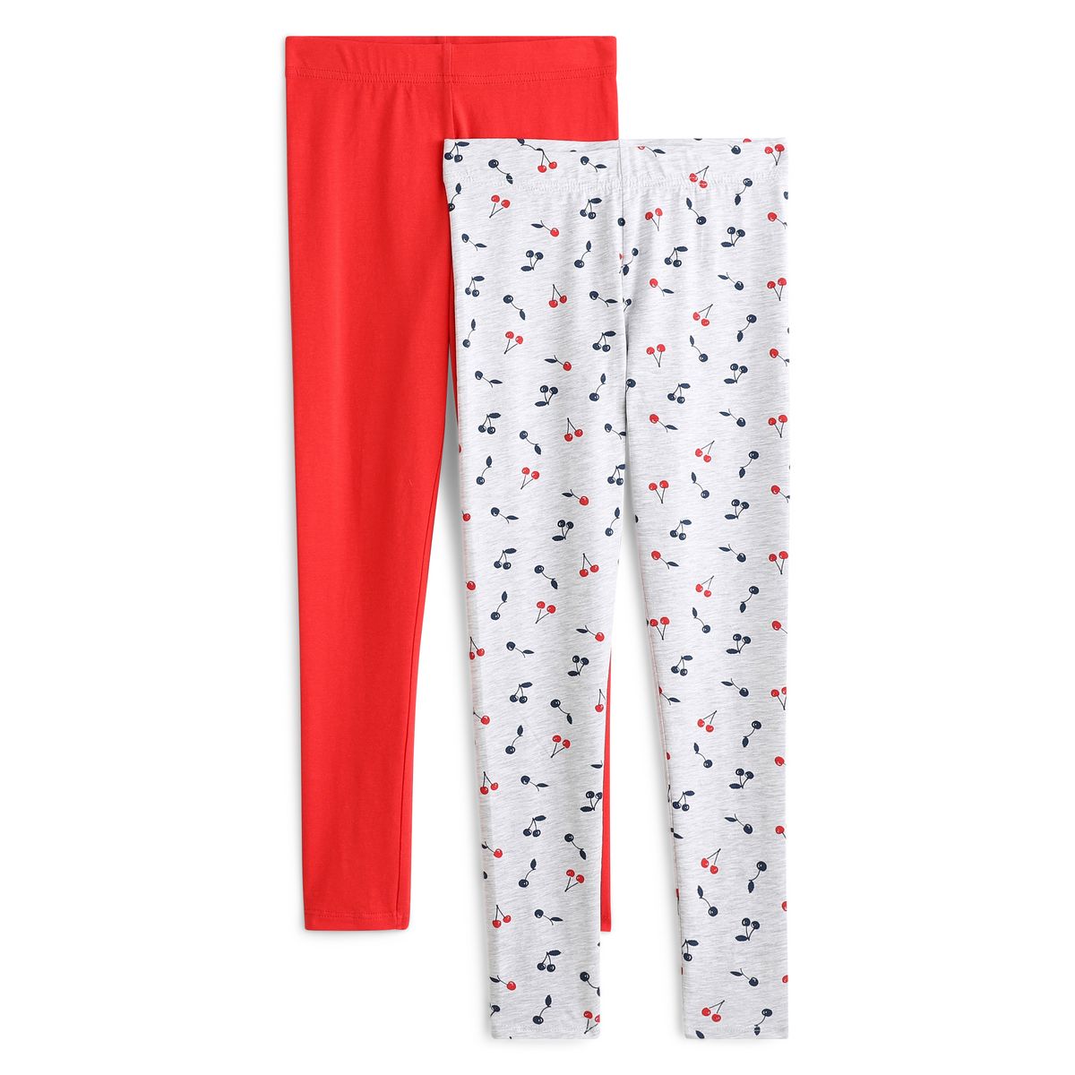 IN EXTENSO Lot de 2 leggings fille