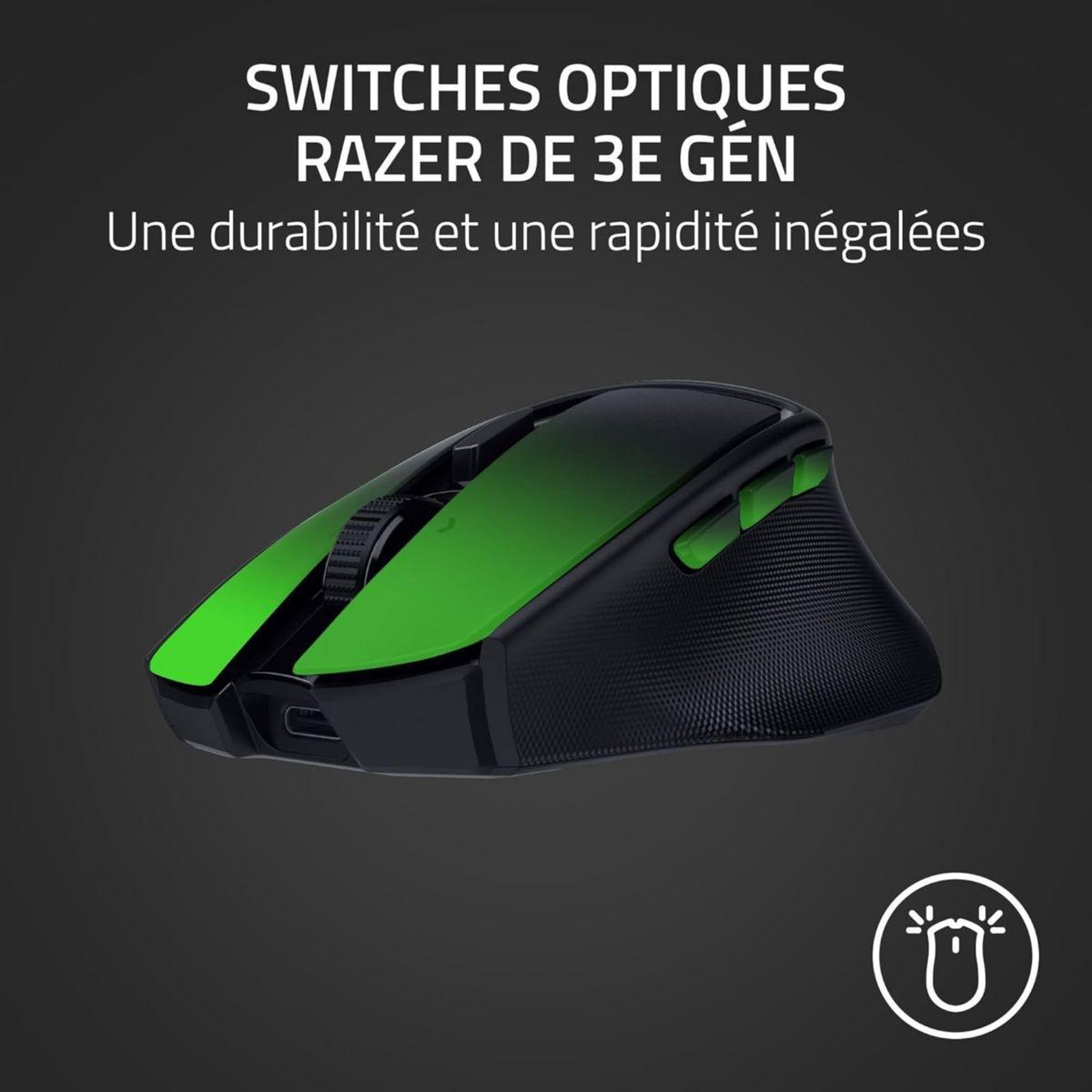 Voir la diapositive 5 : Razer Souris gamer sans fil basilisk mobile