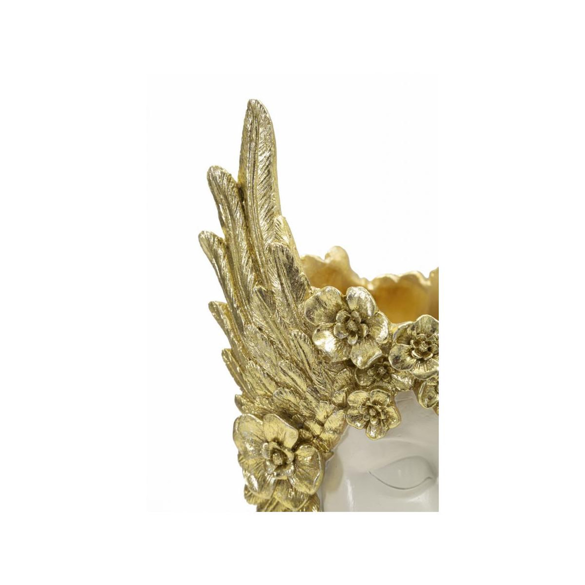 Voir la diapositive 5 : Paris Prix Statuette buste femme  athena  38cm blanc & or