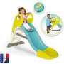 Voir la diapositive 2 : SMOBY Toboggan GM Bleu Et Vert Citron