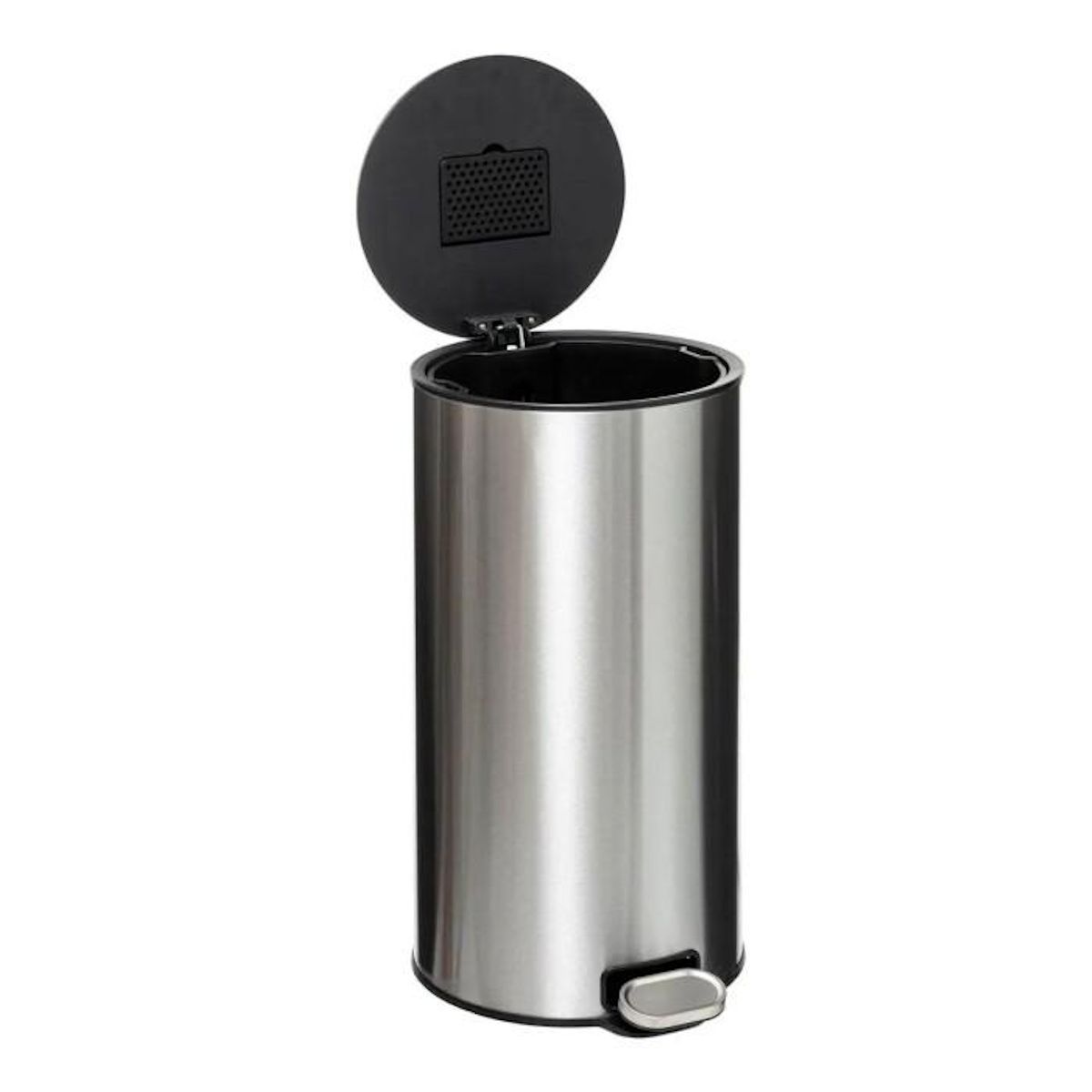 FIVE Poubelle de Cuisine en Métal  Delta  30L Inox