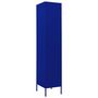 Voir la diapositive 2 : VIDAXL Armoire a casiers Bleu marine 35x46x180 cm Acier