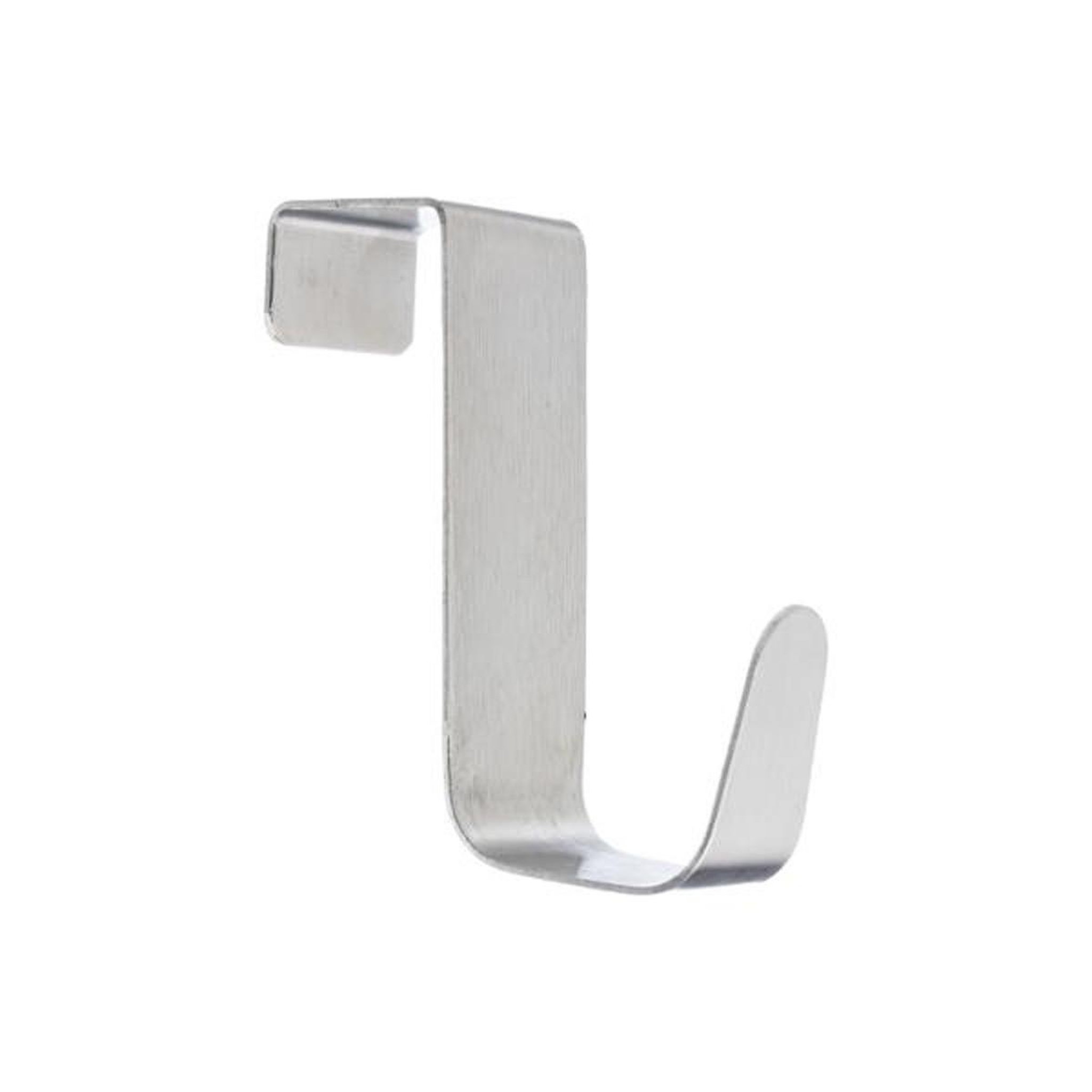 Voir la diapositive 2 : FIVE Lot de 2 patères de porte en inox  1 crochet  7cm argent