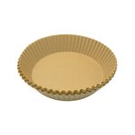 Fackelmann 50 Moules en papier antiadhésif pour friteuse air fryer sans huile ronds 16 cm Fackelmann